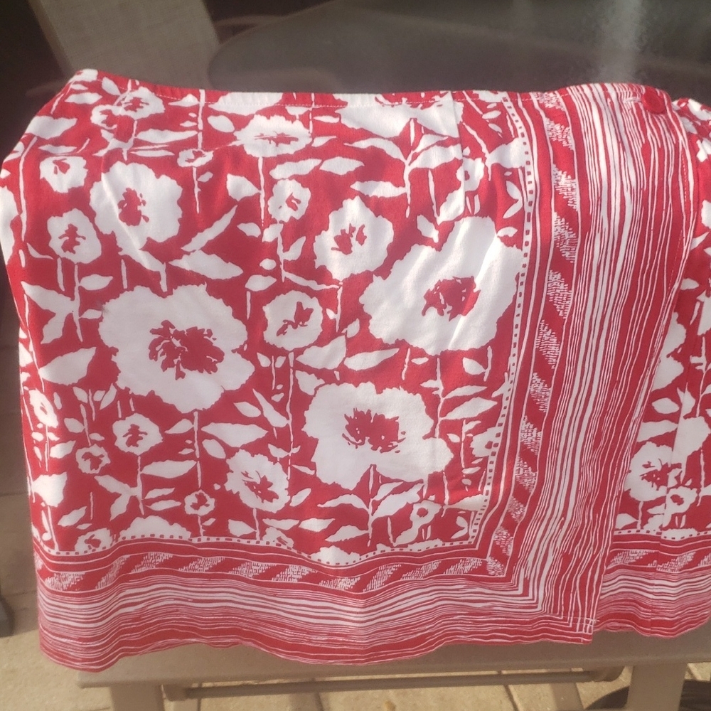 Coldwater Creek Floral Skort